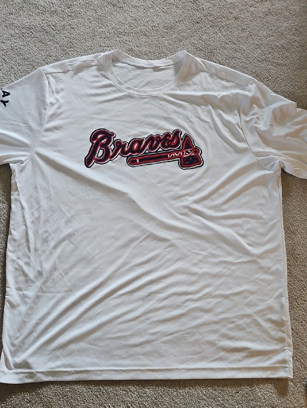 White Short-Sleeve Logo Tee